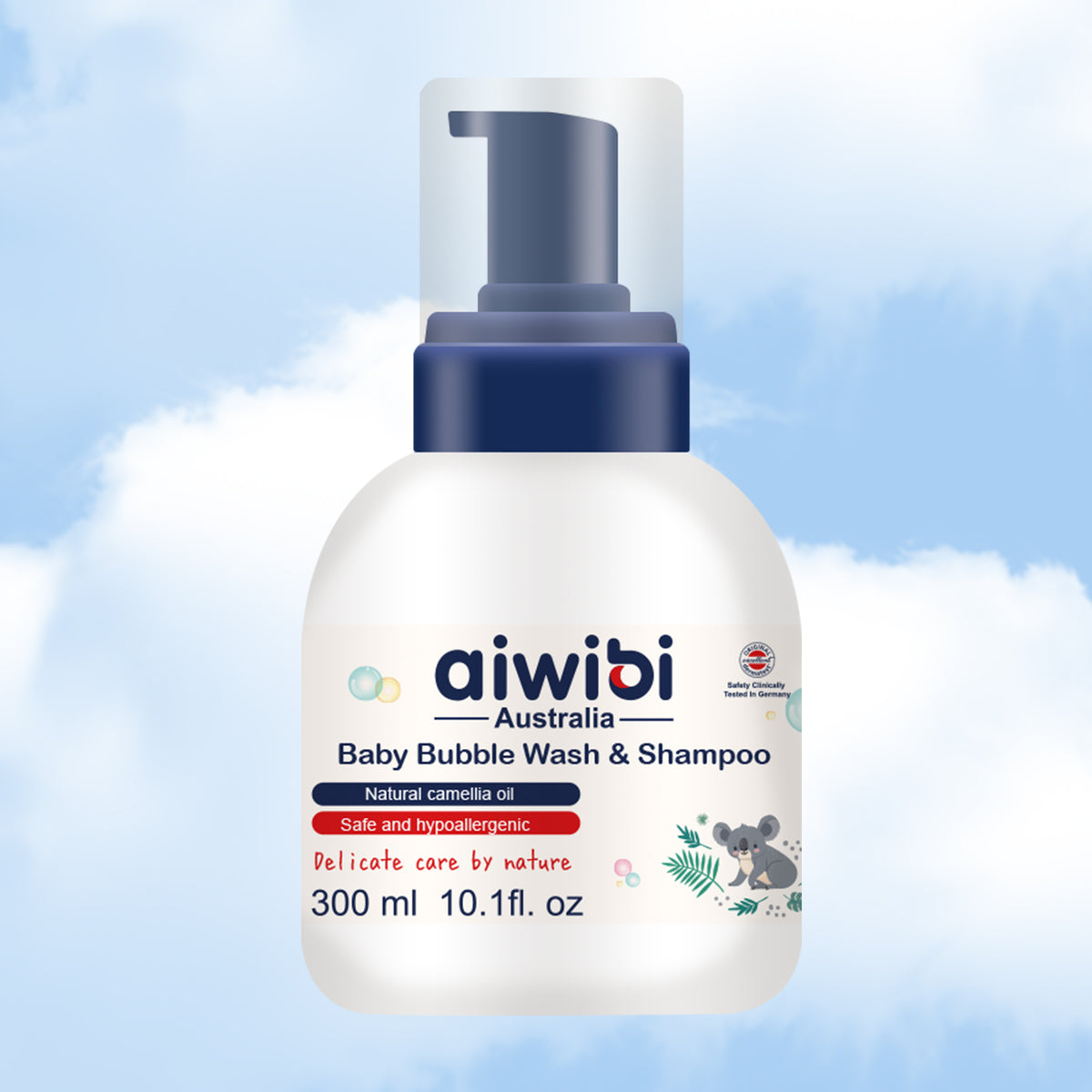 Gel de Baño y Shampoo de Burbujas Aiwibi 300 ml